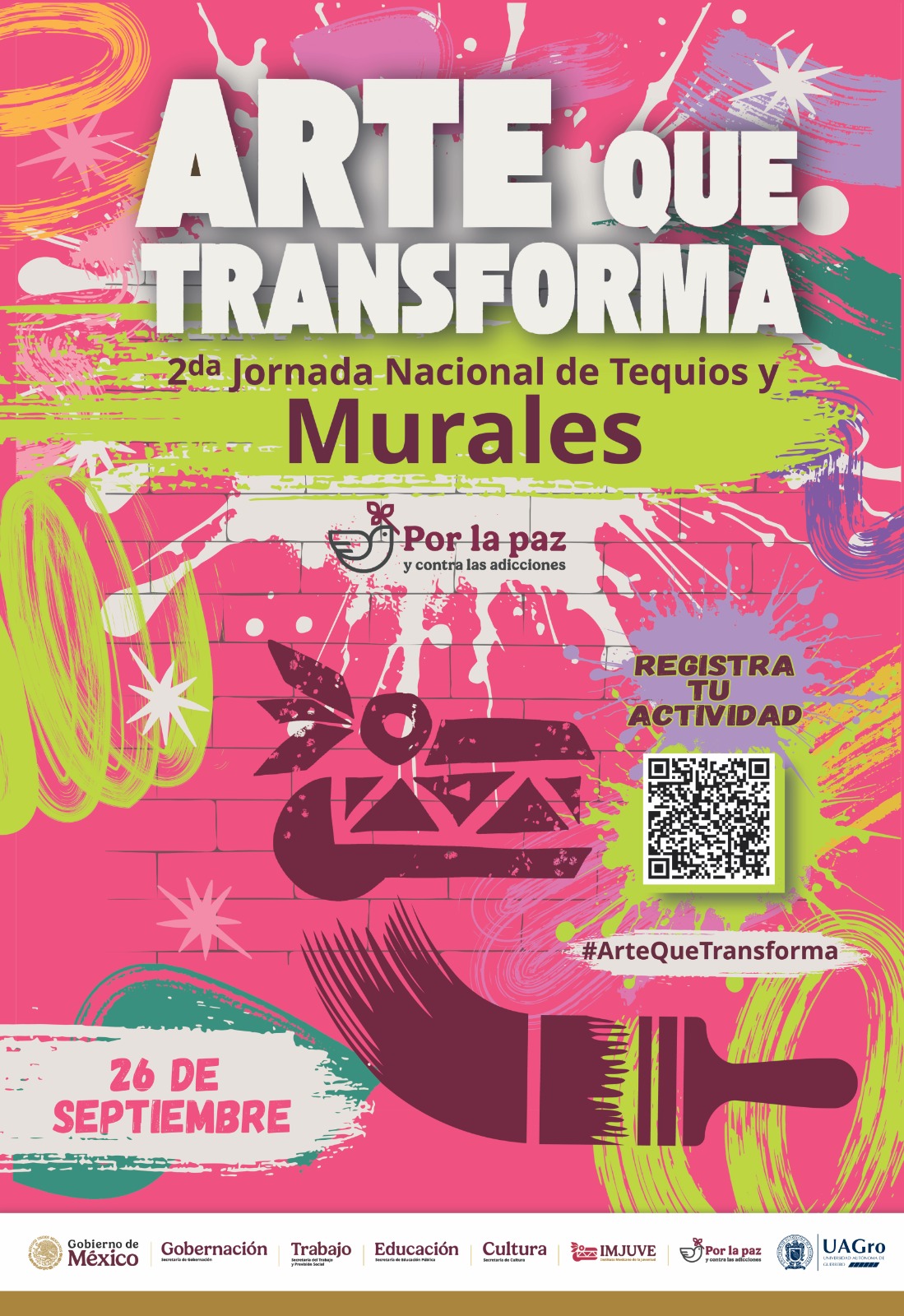 Arte que Transforma – Jornada Nacional de Murales por la Paz 2025